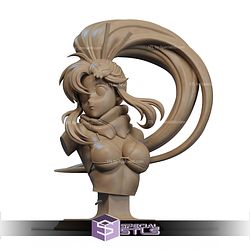Yoko Littner Bullet Bust STL Files