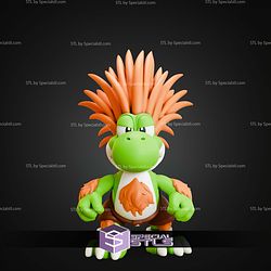 Yoshi Blanka Mashup STL Files