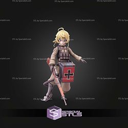 Youjo Senki Tanya Degurechaff STL Files