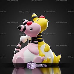 Basic Pokemon Collection Ampharos Pair