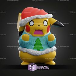 Basic Pokemon Collection Christmas Pikachu