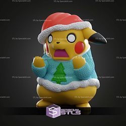 Basic Pokemon Collection Christmas Pikachu