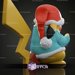 Basic Pokemon Collection Christmas Pikachu