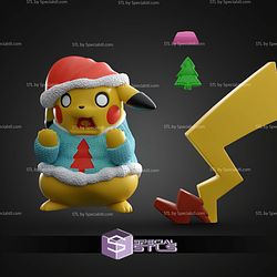 Basic Pokemon Collection Christmas Pikachu