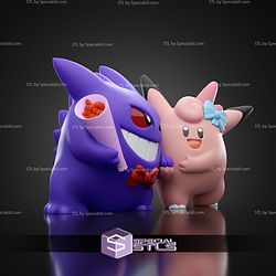 Basic Pokemon Collection Gengar and Clefable