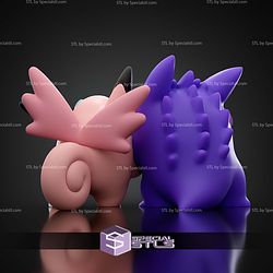 Basic Pokemon Collection Gengar and Clefable