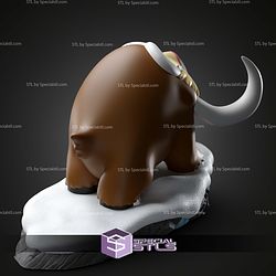 Basic Pokemon Collection Mamoswine on Cliff