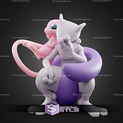 Basic Pokemon Collection Mew and Mewtwo