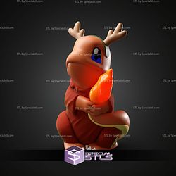 Basic Pokemon Collection Reindeer Charmander