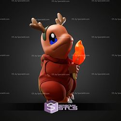 Basic Pokemon Collection Reindeer Charmander