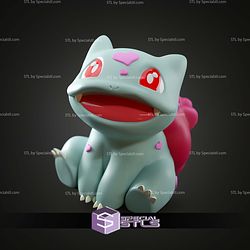 Basic Pokemon Collection Sitting Rose Bulbasaur