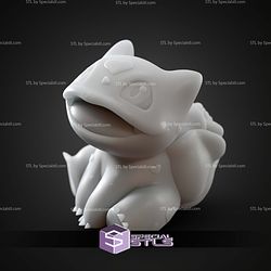 Basic Pokemon Collection Sitting Rose Bulbasaur