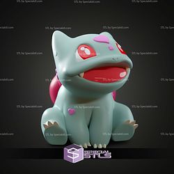 Basic Pokemon Collection Sitting Rose Bulbasaur