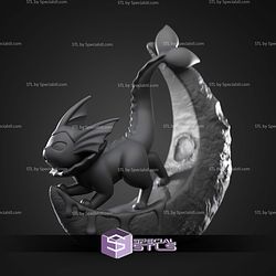 Basic Pokemon Collection Vaporeon on moon