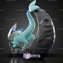 Basic Pokemon Collection Vaporeon on moon