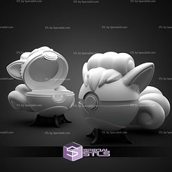 Basic Pokemon Collection Vulpix Pokeball