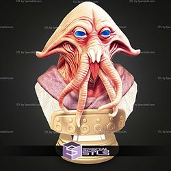 Basic STL Collection Tessek Bust