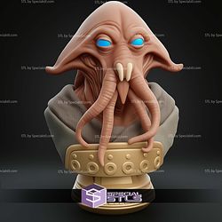 Basic STL Collection Tessek Bust