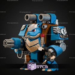 Blastoise Dreadnought Mashup STL Files
