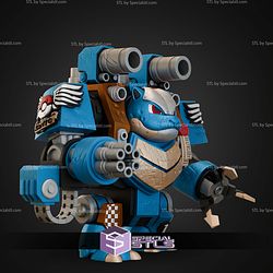 Blastoise Dreadnought Mashup STL Files