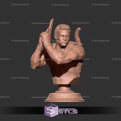 Chris Redfield Bust Resident Evil 5 STL Files