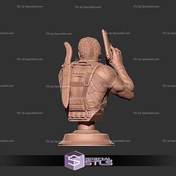 Chris Redfield Bust Resident Evil 5 STL Files