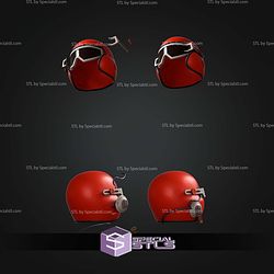Cosplay STL Files Arc Raiders Wilderness Scout Helmet