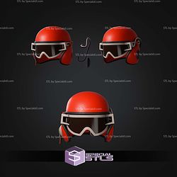 Cosplay STL Files Arc Raiders Wilderness Scout Helmet