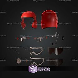 Cosplay STL Files Arc Raiders Wilderness Scout Helmet