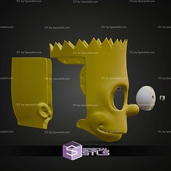 Cosplay STL Files Bart Simpson