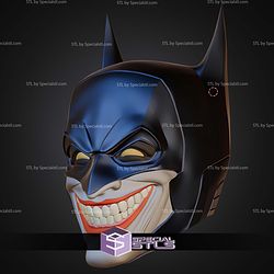 Cosplay STL Files Bat Joker Helmet