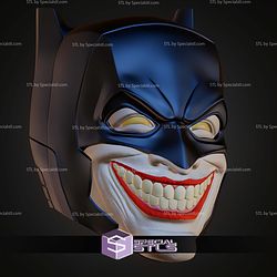 Cosplay STL Files Bat Joker Helmet