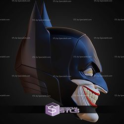 Cosplay STL Files Bat Joker Helmet