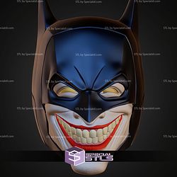 Cosplay STL Files Bat Joker Helmet