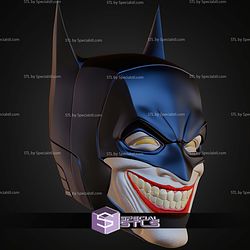 Cosplay STL Files Bat Joker Helmet