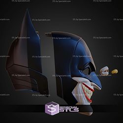 Cosplay STL Files Bat Joker Helmet