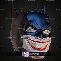 Cosplay STL Files Bat Joker Helmet