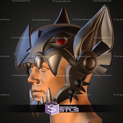Cosplay STL Files Batman Azteca Helmet