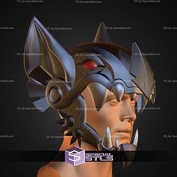 Cosplay STL Files Batman Azteca Helmet