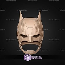 Cosplay STL Files Batman Dark Detective Helmet