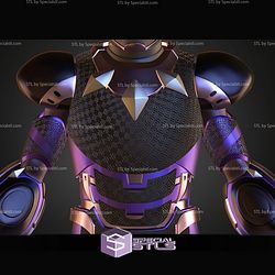 Cosplay STL Files Black Panther Kid Armor