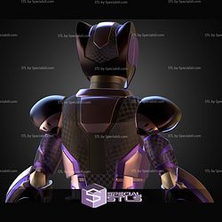 Cosplay STL Files Black Panther Kid Armor
