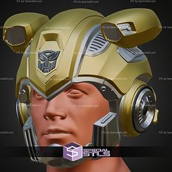 Cosplay STL Files Bumblebee AI Helmet