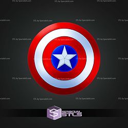 Cosplay STL Files Captain America MCU Shield