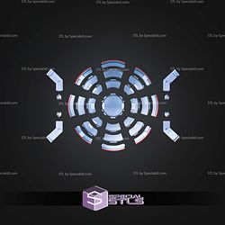 Cosplay STL Files Captain America MCU Shield