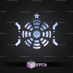 Cosplay STL Files Captain America MCU Shield