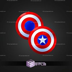 Cosplay STL Files Captain America MCU Shield