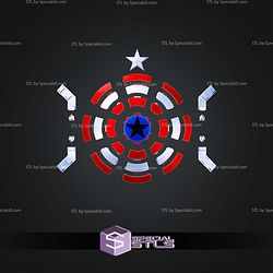 Cosplay STL Files Captain America MCU Shield