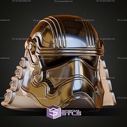 Cosplay STL Files Captain Phasma Samurai Helmet