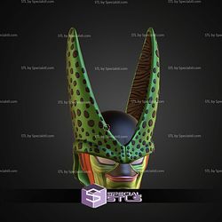 Cosplay STL Files Cell Helmet